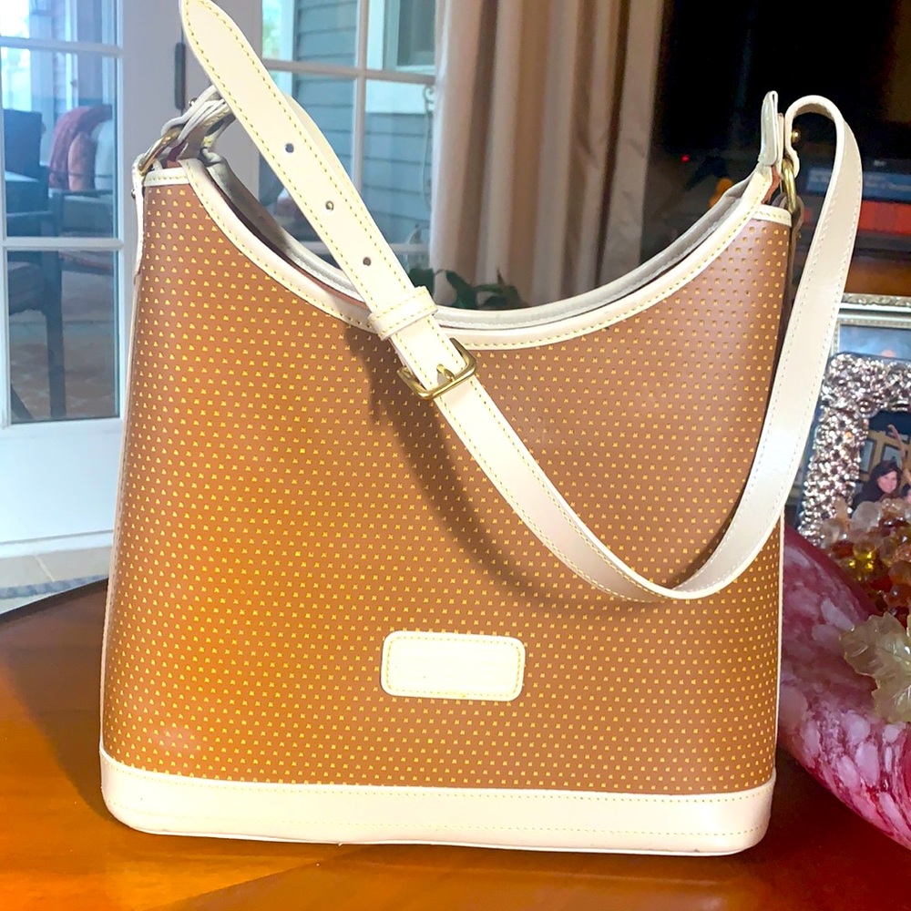 Dooney & Bourke perforated leather bag